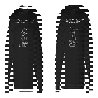 デヴィッド・ギルモアオン・ア・アイランド・ワンカラースケッチ 長袖Tシャツ - Kawaiitshirt