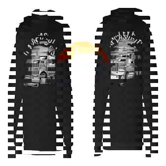 トラッカー・イズ・ファン・ケンワース・イット 長袖Tシャツ - Kawaiitshirt