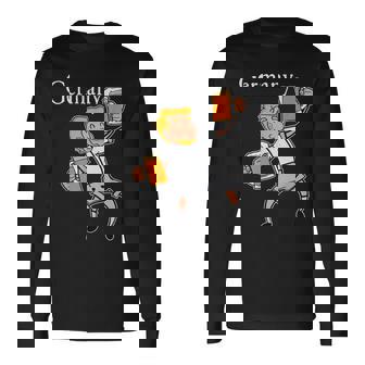 ドイツのお土産 ドイツビール 長袖Tシャツ - Kawaiitshirt