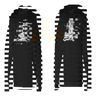 ニホンザル 感謝祭2026 長袖tシャツ 長袖Tシャツ - Kawaiitshirt