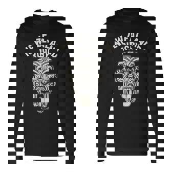 ニュージーランドラグビー マオリハカ 長袖Tシャツ - Kawaiitshirt