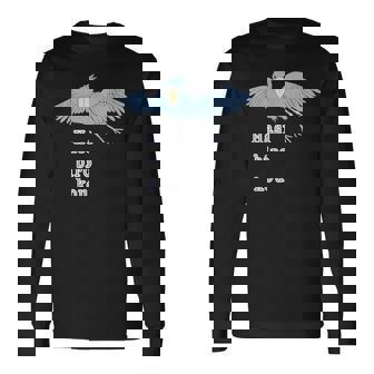 ハシビロコウさん 『いん ざ すかい』どうぶつフレンズ 動物園の生き物 大きな鳥 長袖Tシャツ - Kawaiitshirt