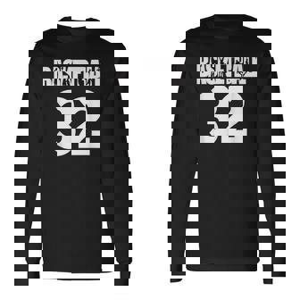 バスケットボール ナンバー32、私のお気に入りのバスケットボール選手番号 長袖Tシャツ - Kawaiitshirt