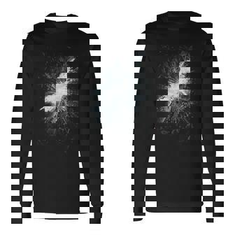 バットマン ダークナイト ライジズ ティーザー ポスター 長袖Tシャツ - Kawaiitshirt