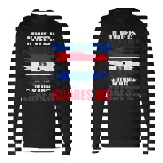 パラグアイ国旗 パラグアイ遺産 長袖Tシャツ - Kawaiitshirt