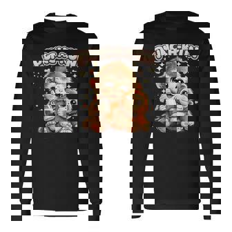 パンチくん ベビースノーモンキー 日本おもちゃ オランウータン 長袖Tシャツ - Kawaiitshirt