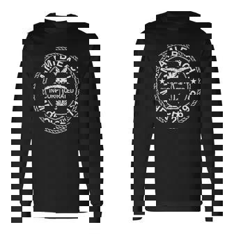 フロリダ州マイアミビーチフラッグシール。 長袖Tシャツ - Kawaiitshirt