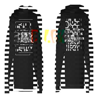 ブラックヒストリーのブラックヒストリー月間 長袖Tシャツ - Kawaiitshirt