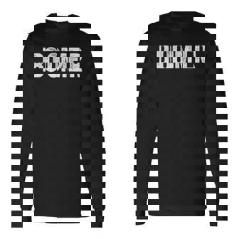 ブーマービンテージベビーブーマージェネレーションプラウドブーマー 長袖Tシャツ - Kawaiitshirt