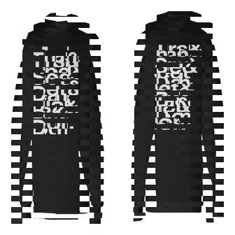 ヘヴィメタル音楽ファンリスト スラッシュスピード ドゥーム デス ブラック 長袖Tシャツ - Kawaiitshirt