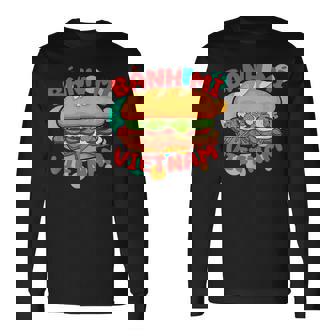 ベトナム自慢のベトナム料理 ベトナム料理 バインミー 長袖Tシャツ - Kawaiitshirt