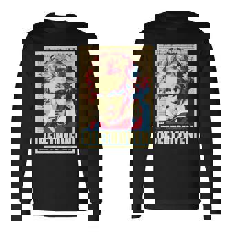 ベートーベン クラシカル音楽作曲家 レトロ 長袖Tシャツ - Kawaiitshirt