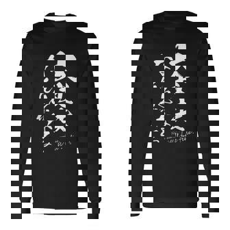 ポジティブな 日本語 毛筆風 書道風 言葉 日本 かっこいい ポジティブ言葉 ポジティブ思考 面白い 長袖Tシャツ - Kawaiitshirt