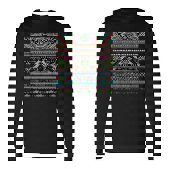 ミャオ族デザイン 長袖Tシャツ - Kawaiitshirt