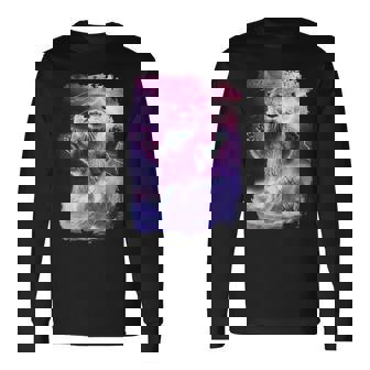 モンスター・クラーケン カワウソ神話 深海の生き物 長袖Tシャツ - Kawaiitshirt