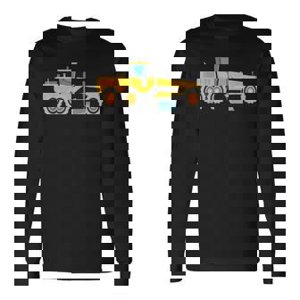 モーターグレーダー大好き、メンズ・ボーイズ・キッズ 長袖Tシャツ - Kawaiitshirt