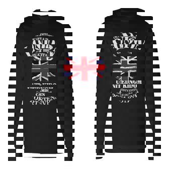 ユニオンジャック 英国の国旗 グレートブリテン ロンドン Union Jack 長袖tシャツ 長袖Tシャツ - Kawaiitshirt