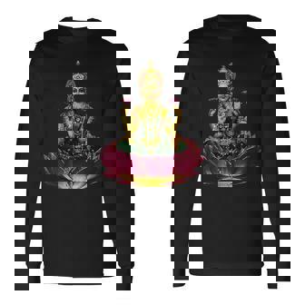 ラクシュミー女神 長袖Tシャツ - Kawaiitshirt