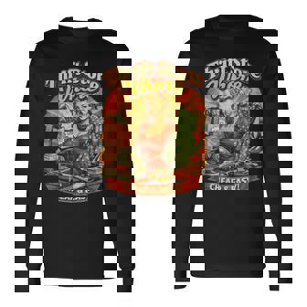 リサイクル ストア 売春婦 レトロ 笑顔 ショッピング ヴィンテージ 長袖Tシャツ - Kawaiitshirt