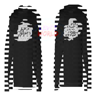 リーバイスのワールドクラウド 長袖Tシャツ - Kawaiitshirt