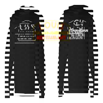 ルイス・レストラン イタリアン アメリカン ブロンクス Ny ゴッドファーザー 長袖Tシャツ - Kawaiitshirt