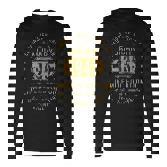 レジェンドは1945年一月生まれ 誕生日 長袖Tシャツ - Kawaiitshirt