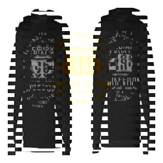 レジェンドは1966年二月生まれ 誕生日 長袖Tシャツ - Kawaiitshirt