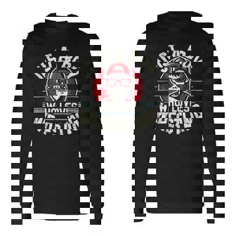 レスリングが大好きな少年 少年&キッズ レスラー 長袖Tシャツ - Kawaiitshirt