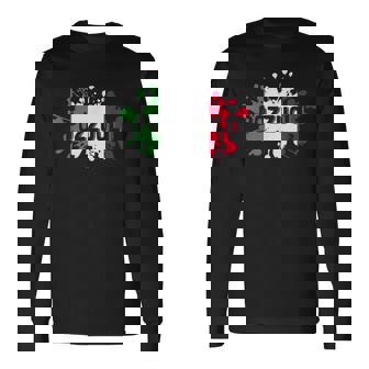 レトロ イタリア シティ ポッツォーリ 長袖Tシャツ - Kawaiitshirt