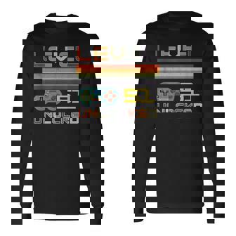 レベル51 アンロック ゲーマー 51歳の誕生日 長袖Tシャツ - Kawaiitshirt