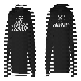 ロストジェネレーション 長袖Tシャツ - Kawaiitshirt