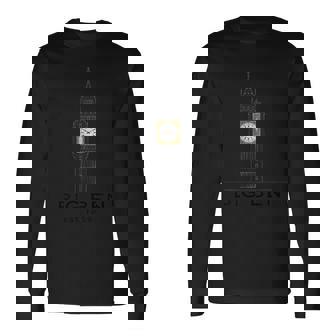 ロンドンのビッグベン 長袖Tシャツ - Kawaiitshirt