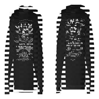 ヴィンテージ 65歳の誕生日 男性 65歳のギフト 65歳の誕生日 長袖Tシャツ - Kawaiitshirt