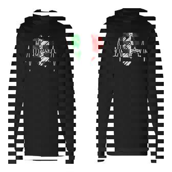 ヴェネツィアのスカイライン ハートビート イタリア ベネチア大好きi Loveeneziaenice 長袖Tシャツ - Kawaiitshirt