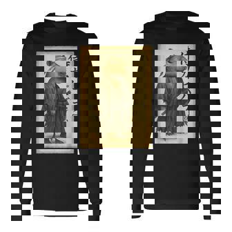 侍カピバラジャパン ビンテージアート 長袖Tシャツ - Kawaiitshirt