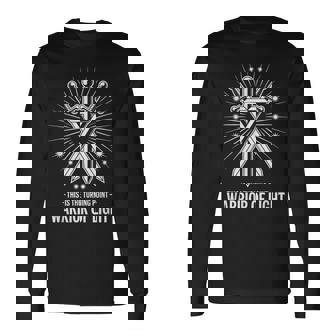 光の戦士 Warrior Of Light This Is The Turning Point 交差する剣 長袖Tシャツ - Kawaiitshirt