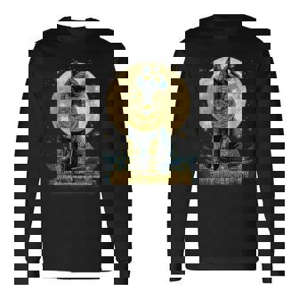 古代エジプト エジプト神 エジプト神話 バステトエジプト学 長袖Tシャツ - Kawaiitshirt