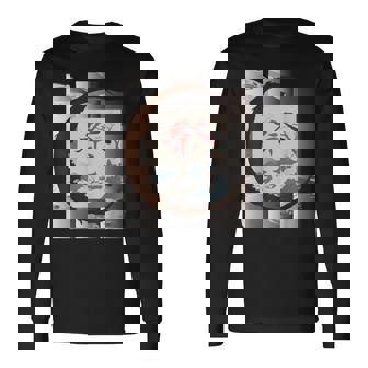 和風 京都 祭 里山 日本 風景 漢字一文字 和文字 お土産 長袖Tシャツ - Kawaiitshirt