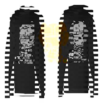 埴輪猫はにゃにゃ_004 長袖Tシャツ - Kawaiitshirt