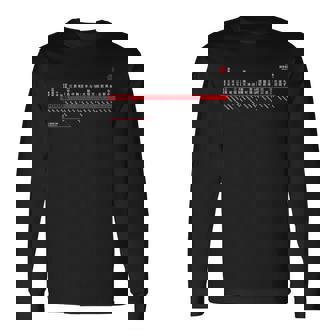 大阪日本電車近郊線鉄道 – お土産ルートマップ 長袖Tシャツ - Kawaiitshirt