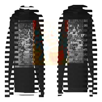 太鼓 太鼓 日本文化 日本 太鼓 音楽 楽器 長袖Tシャツ - Kawaiitshirt