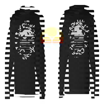 太鼓みつどもえレトロな夕焼け練習用太鼓愛好家へのプレゼント Taiko 長袖Tシャツ - Kawaiitshirt