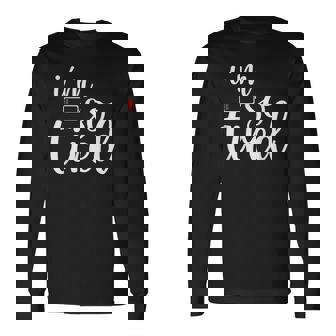 子育て とても疲れました 長袖Tシャツ - Kawaiitshirt