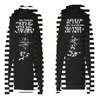 感謝の気持ち 私の北極星 天体観測 宇宙研究 長袖Tシャツ - Kawaiitshirt