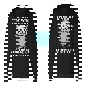 技術的には常に完全な物理科学ユーモア 長袖Tシャツ - Kawaiitshirt