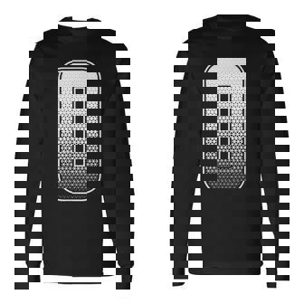 数字 0 ゼロ 長袖Tシャツ - Kawaiitshirt