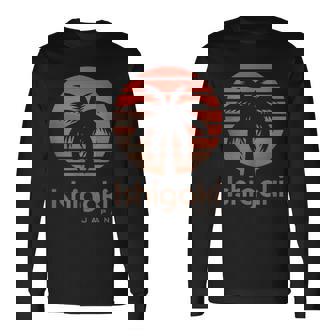 日本 石垣 長袖Tシャツ - Kawaiitshirt