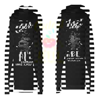 果樹園で一番かわいいリンゴ摘みシーズン。 長袖Tシャツ - Kawaiitshirt