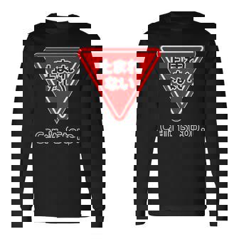 止まれない 標識 Can'ttop【変なデザイン屋さん】（ランニング・ランナー）ウェア 交通 パロディ 面白い言葉 長袖Tシャツ - Kawaiitshirt