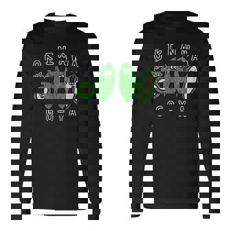 沖縄ゴーヤさんたち 長袖Tシャツ - Kawaiitshirt